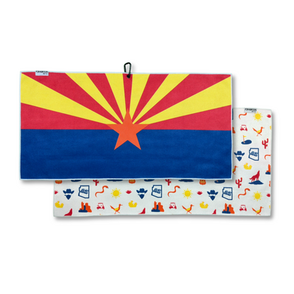 Arizona Flag Golf Towel