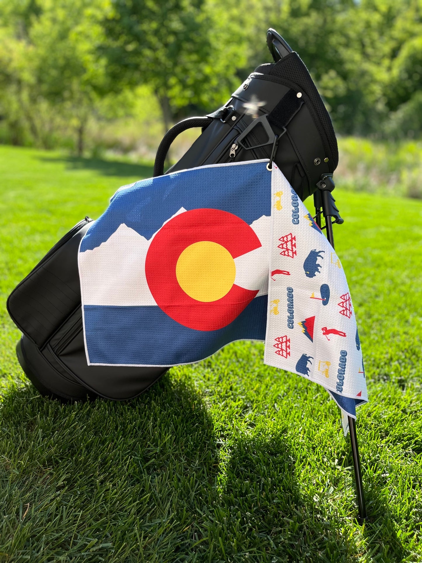 Colorado Flag Golf Towel