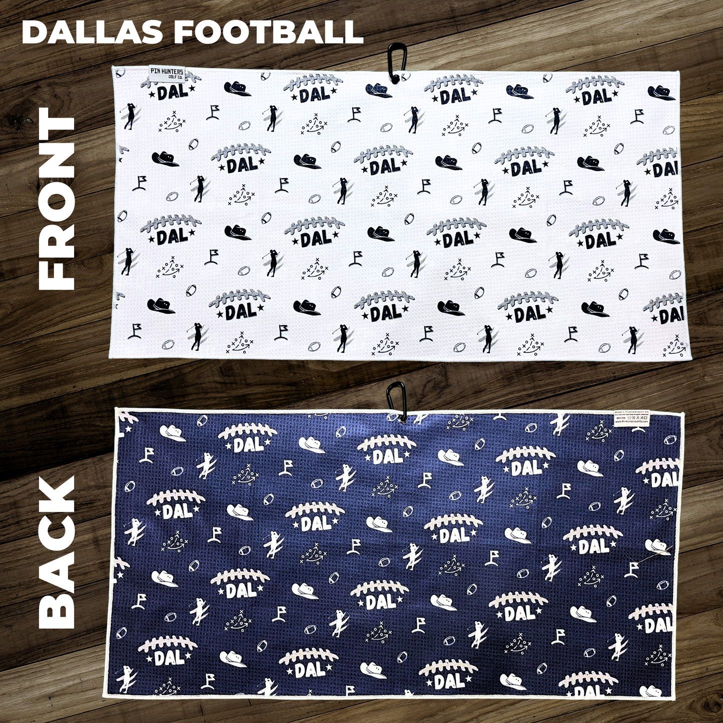 Dallas Football Golf Towel