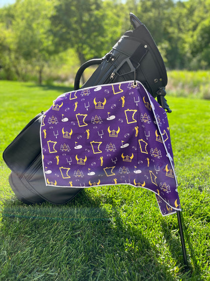 Minnesota Football Golf Towel