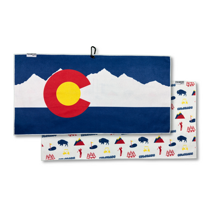 Colorado Flag Golf Towel