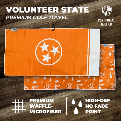 Tennessee Orange Golf Towel