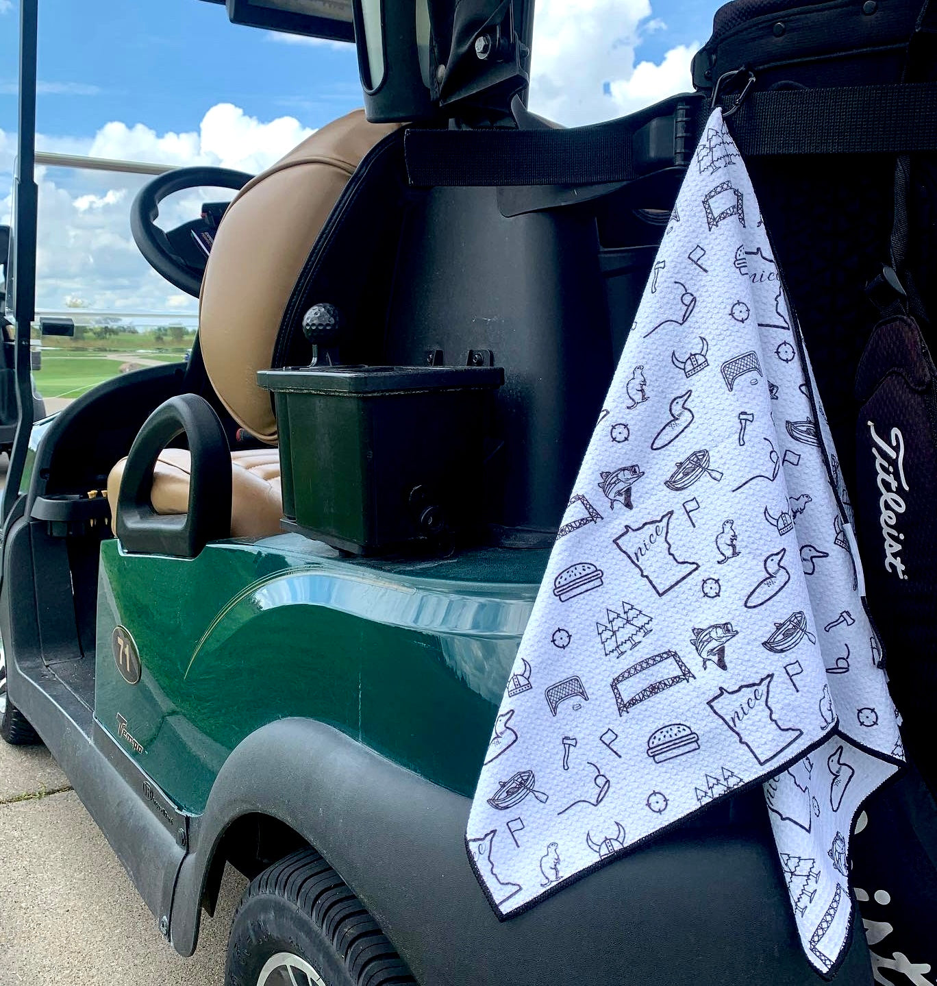 Minnesota Pattern Golf Towel