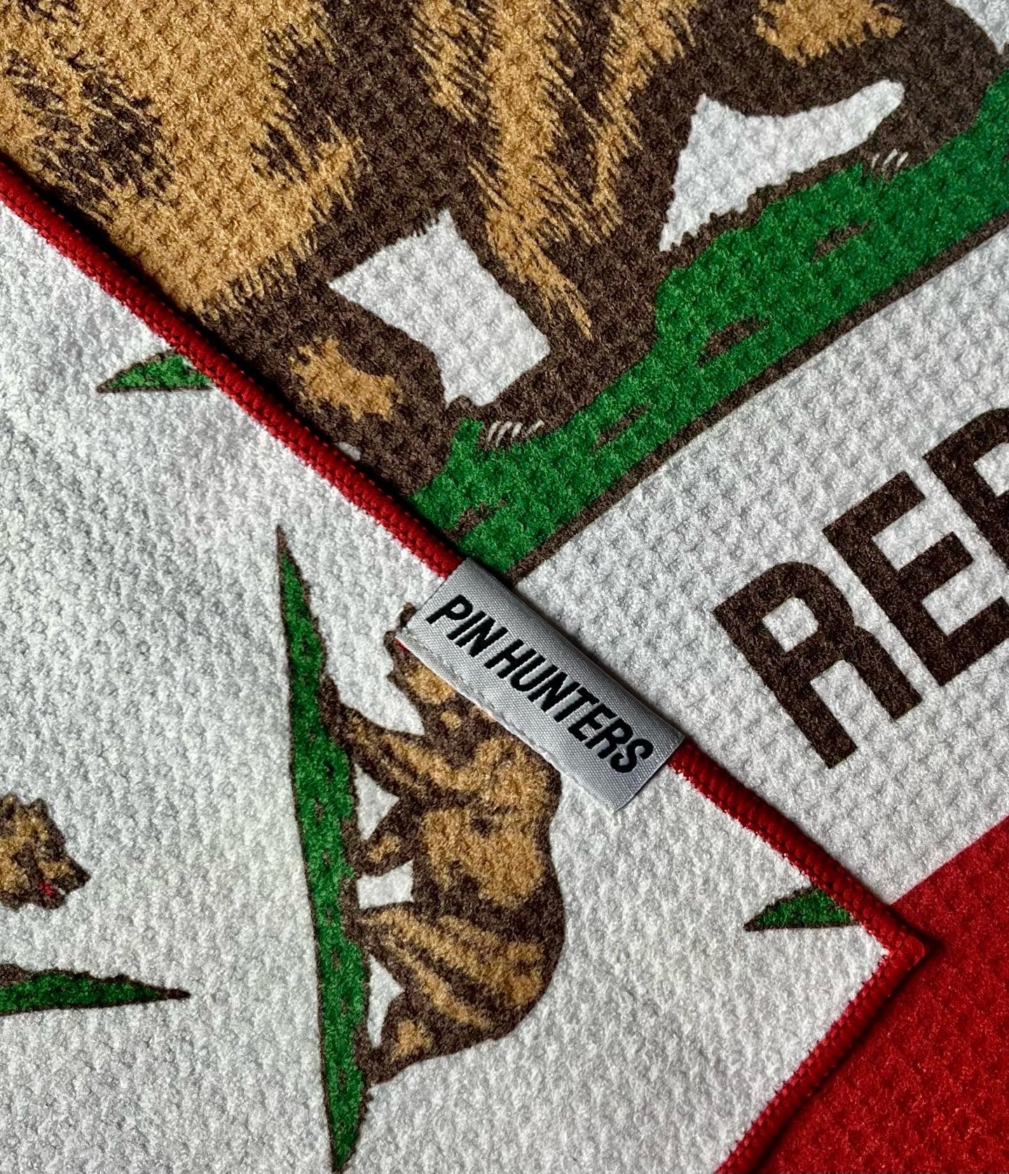 California Flag Golf Towel