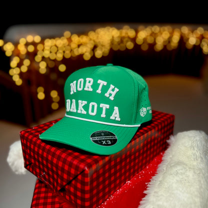 North Dakota Performance Hat - Green